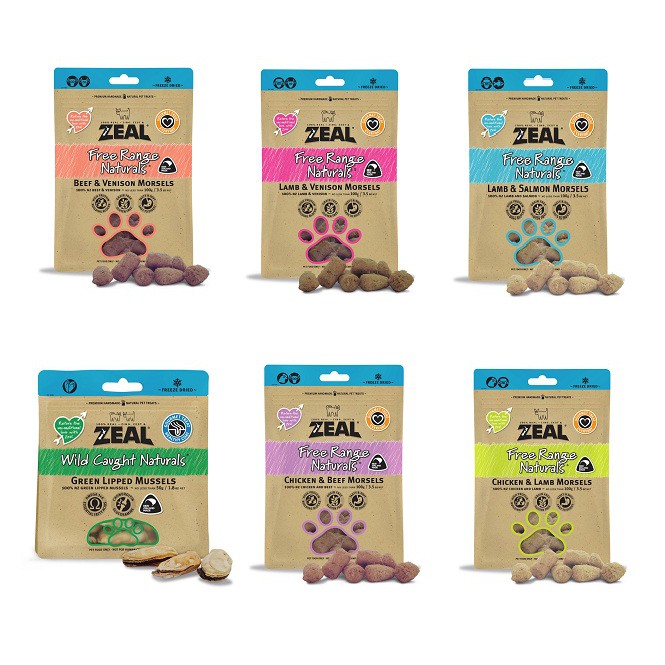 ZEAL New Zealand Natural FreezeDried Pet Food Dog Snacks [Wanbeifu