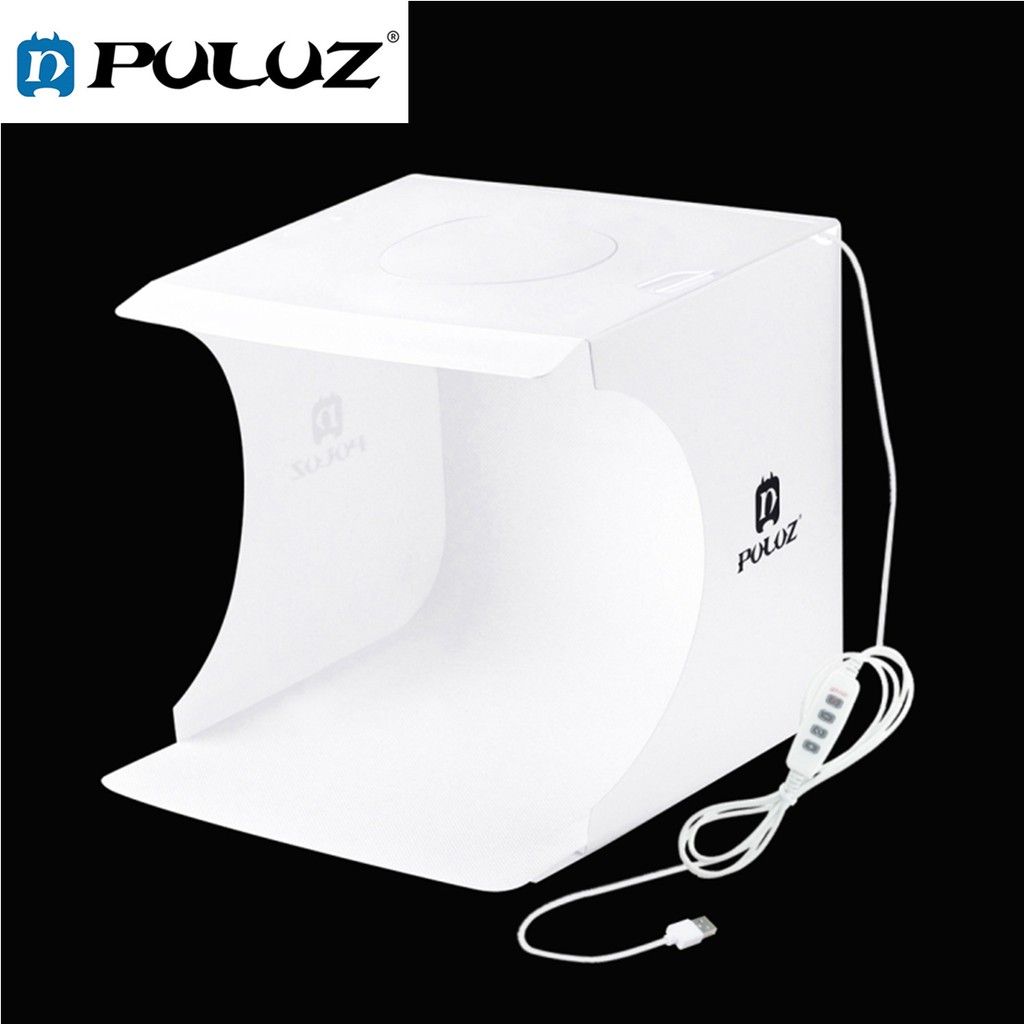 PULUZ Ring LED (UPGRADED) 20cm Mini LED Portable Photo Lightbox Studio