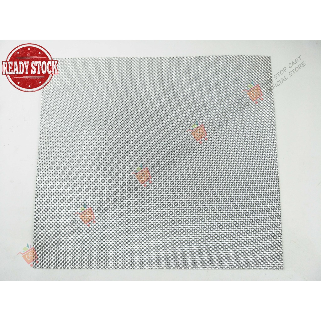 🇲🇾HIGH QUALITY FLEXIBLE EMBOSSED ALUMINIUM UNIVERSAL HEAT SHIELD PLATE