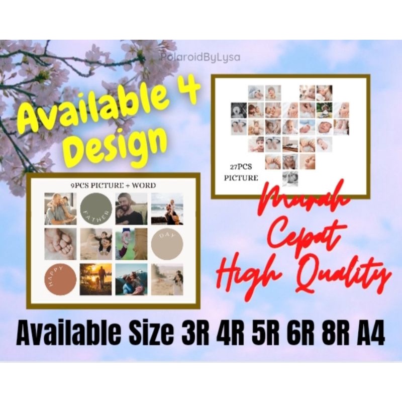 💥NEW DESIGN💥 PHOTO PRINT AVAILABLE SIZE BIRTHDAY GIFT INCLUDE FRAME