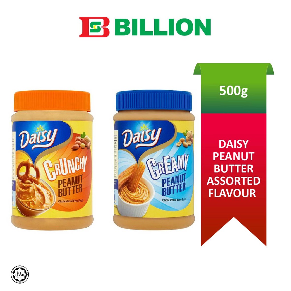 DAISY Peanut Butter 500g ( Assorted Flavour ) Shopee Malaysia