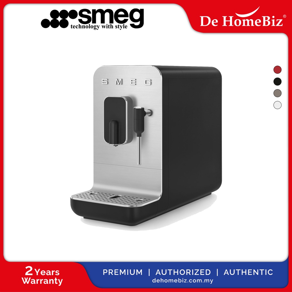 Smeg 50s Retro Style BCC02 Automatic Espresso Coffee Machine with