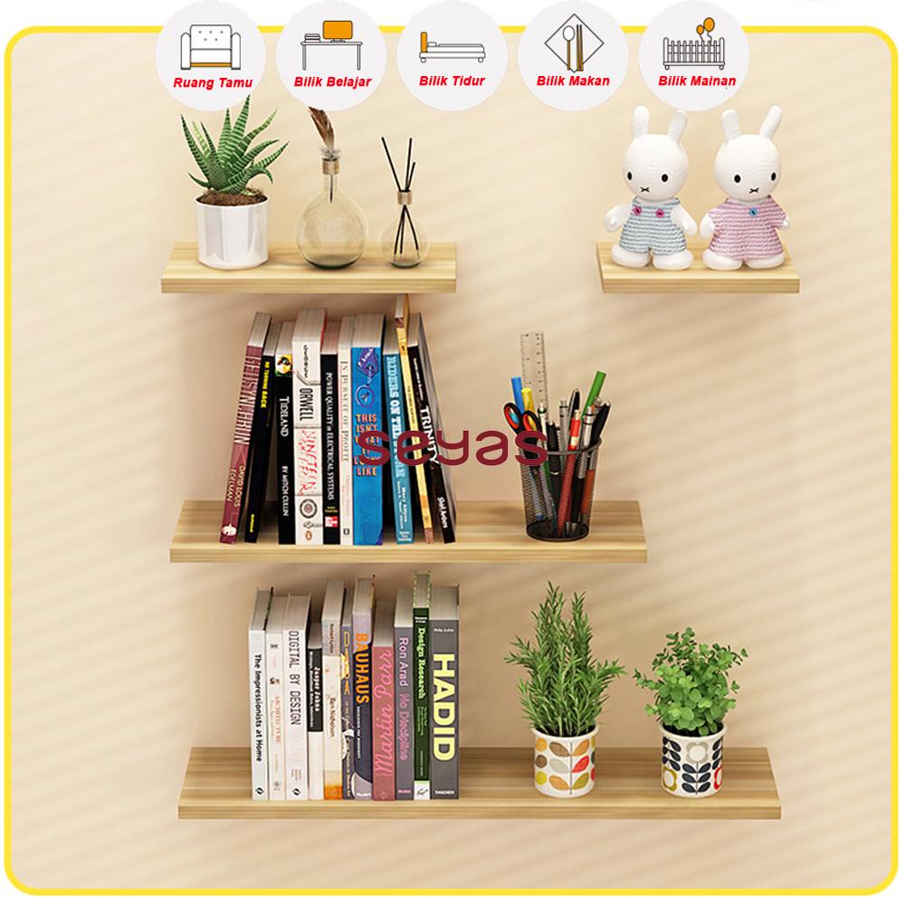 Floating Wall Shelf 4pcs Set Floating Rack Floating Shelves Hanging