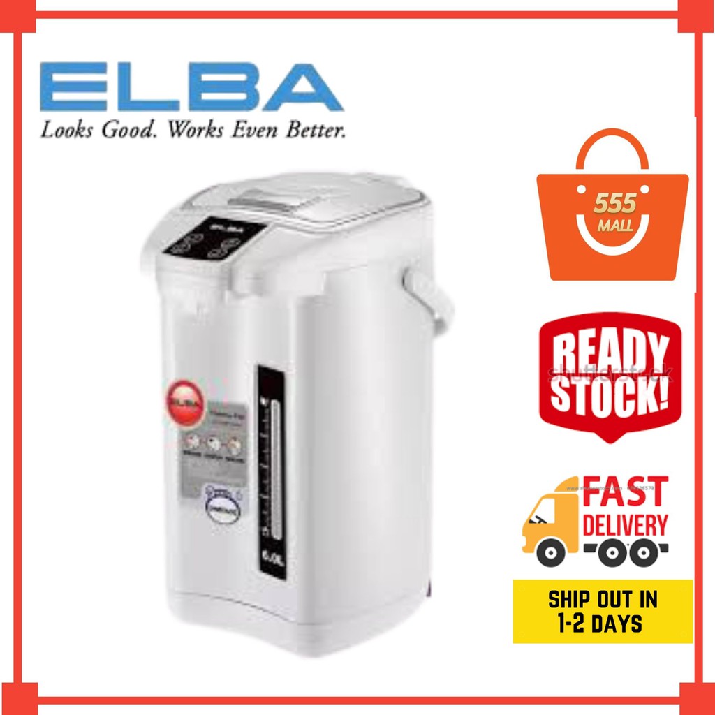 Elba 6L Thermo Pot 3Way Water Dispense Dry Boiled Protection I