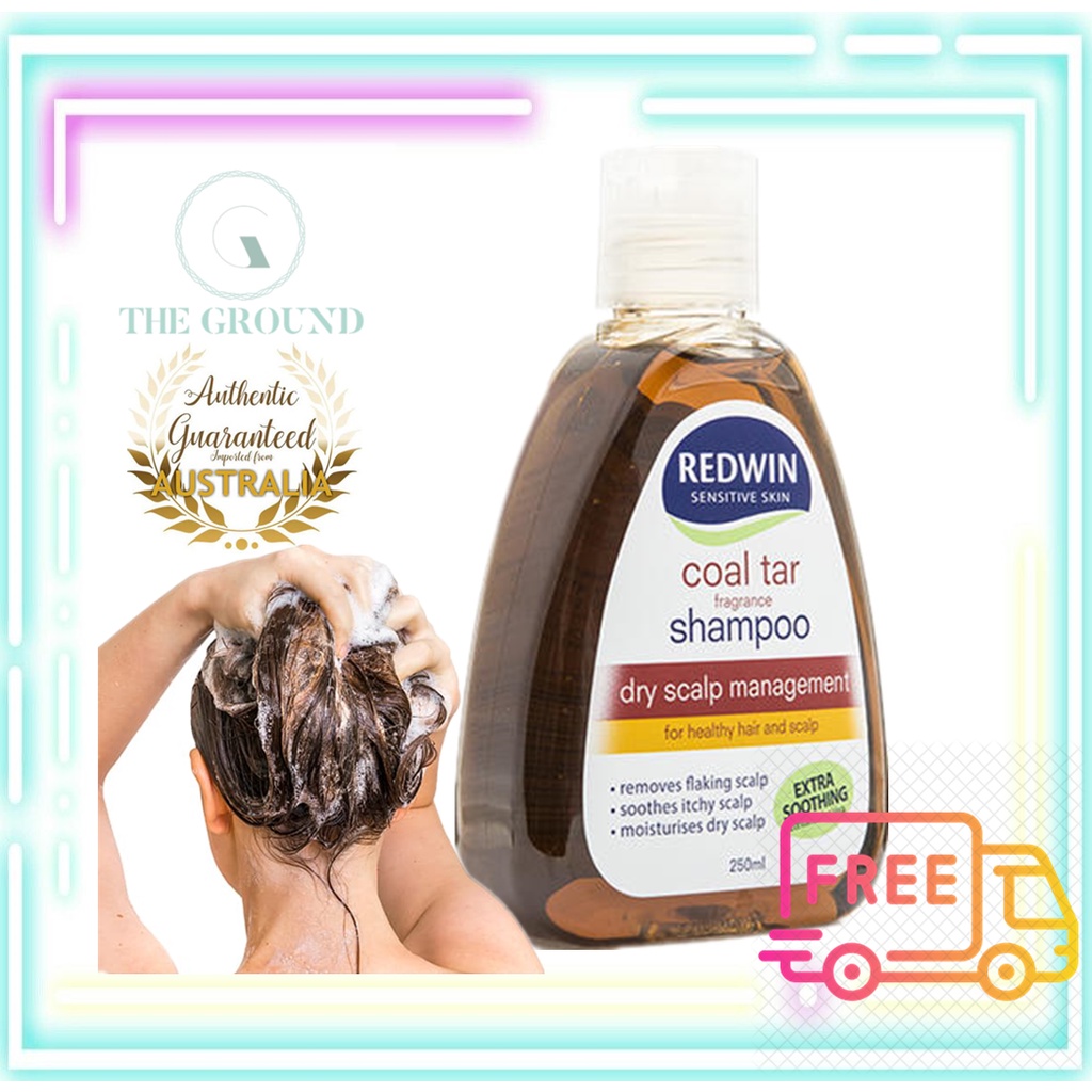 [READY STOCK EXP 24mths] Redwin 煤焦油治头皮洗发水 Coal Tar Hair Shampoo