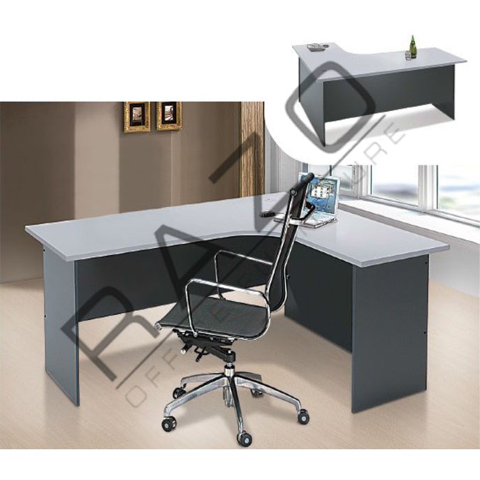 Executive Table Set Office Furniture SL652L Shopee Malaysia