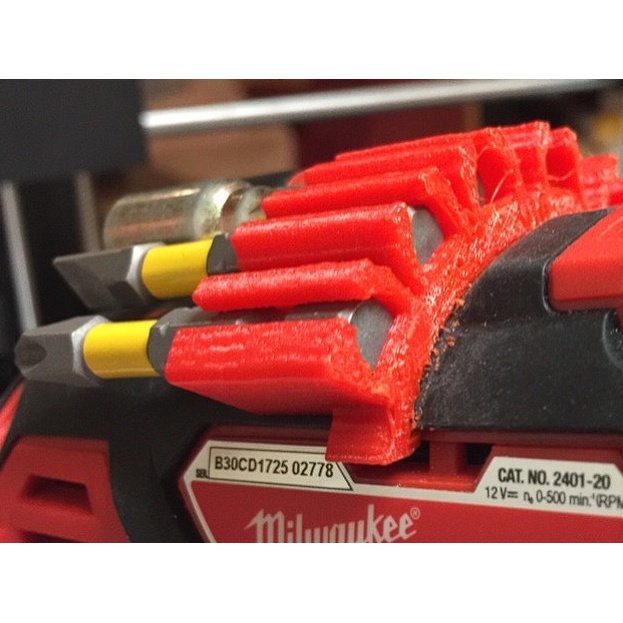Milwaukee drill driver bit holder [3d print] Shopee Malaysia