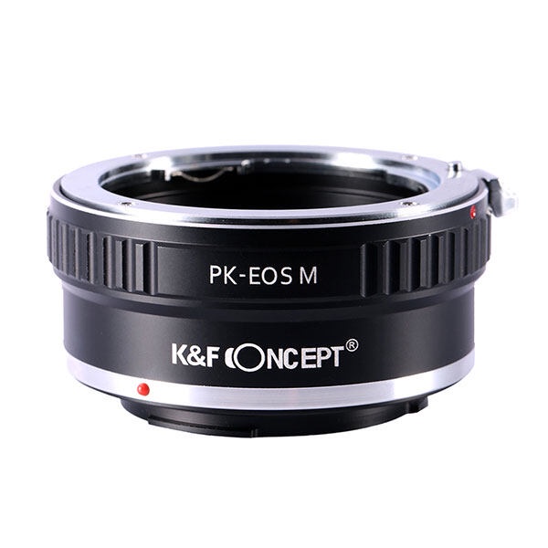 K&F concept Lens adapter Pentax K Lenses to Canon EOS M Camera Mount