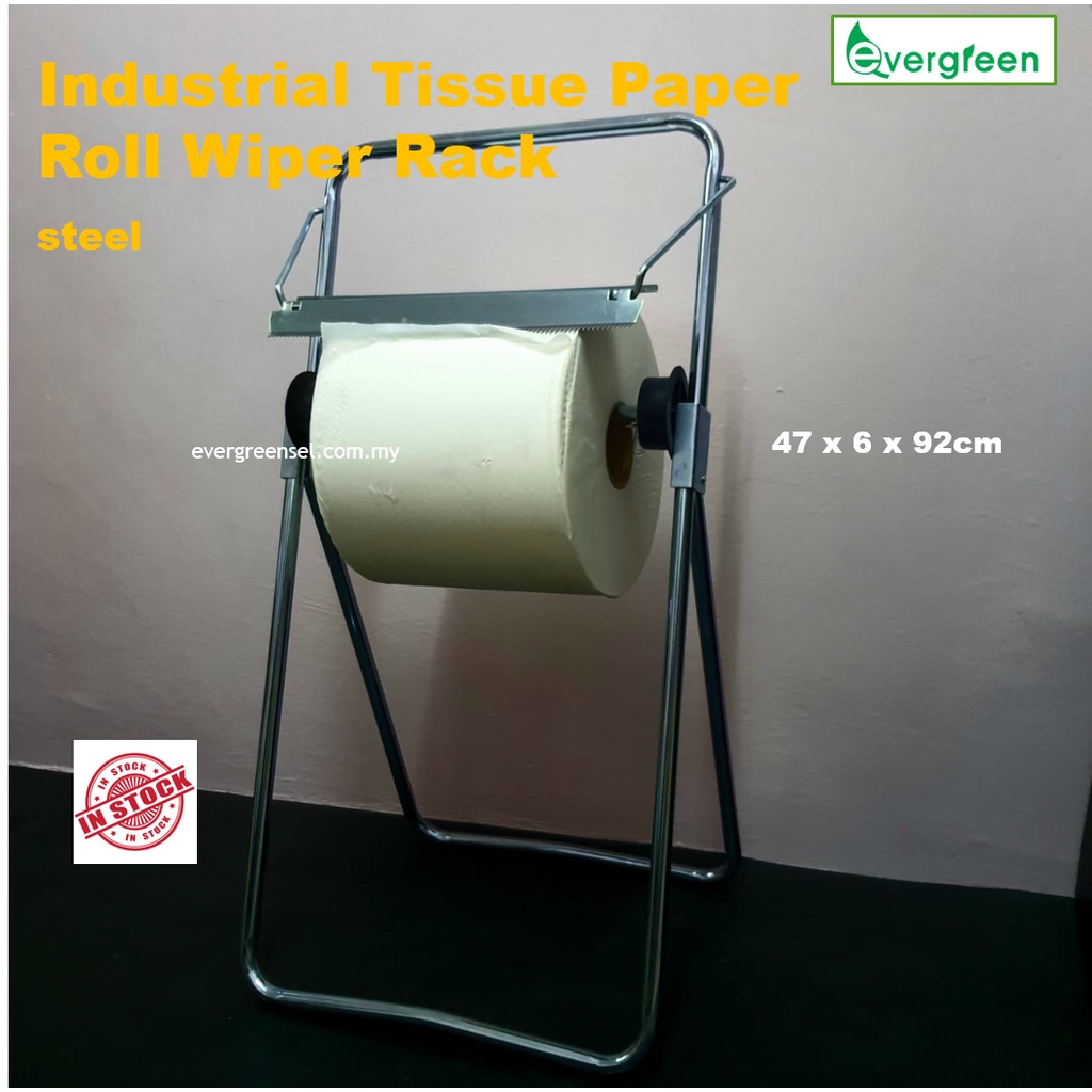 ( READY STOCK ) 26cm x 1000m LIVI Industrial Roll Tissue Paper for lab
