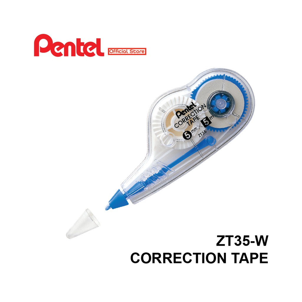 Pentel ZT35 Correction Tape (Disposal Type) Shopee Malaysia