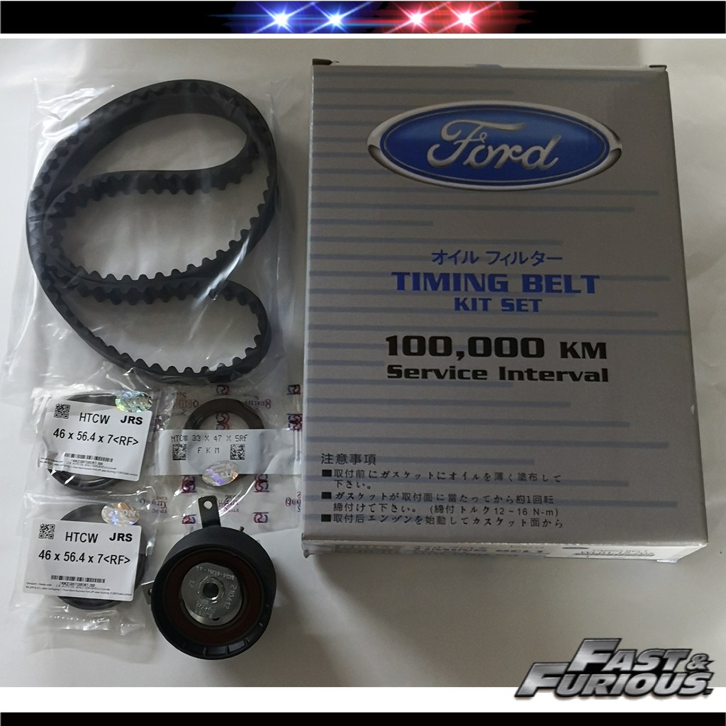 Ford Fiesta 1.4 & 1.6 Ford Kuga 2.0 Timing Belt Kit Set (100,000KM