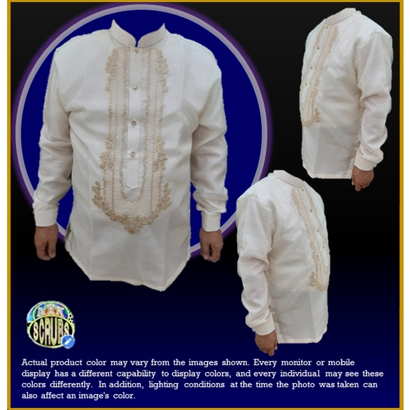 Barong Tagalog Collar With Lining Shopee Malaysia
