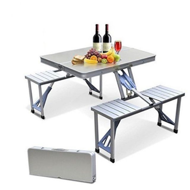 NCL Foldable Aluminium Picnic TableMeco Shopee Malaysia