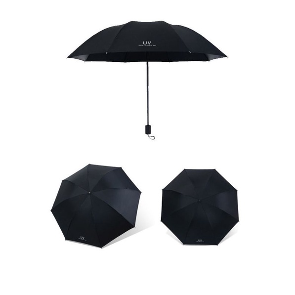 🔥NEW Manual Umbrella UV Super Prevent Sun Folding Umbrella ( MANUAL