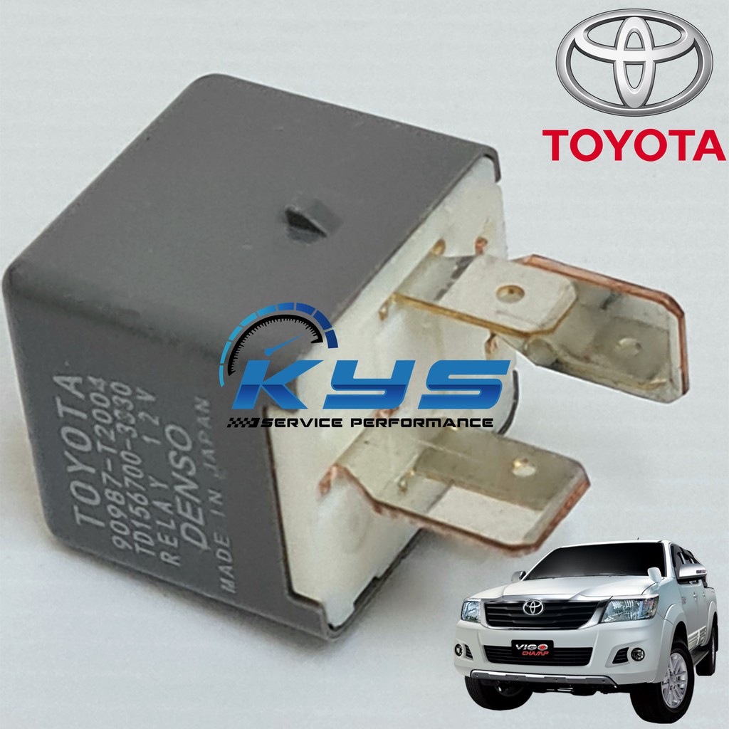 DENSO JAPAN HEAD LAMP POWER RELAY (4 PINS) TOYOTA HILUX VIGO,AVANZA