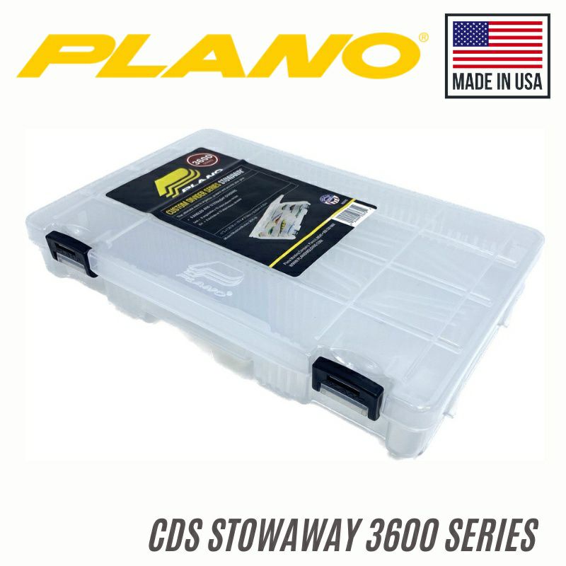 PLANO CUSTOM DIVIDER STOWAWAY 3600 FISHING TACKLE BOX Shopee Malaysia