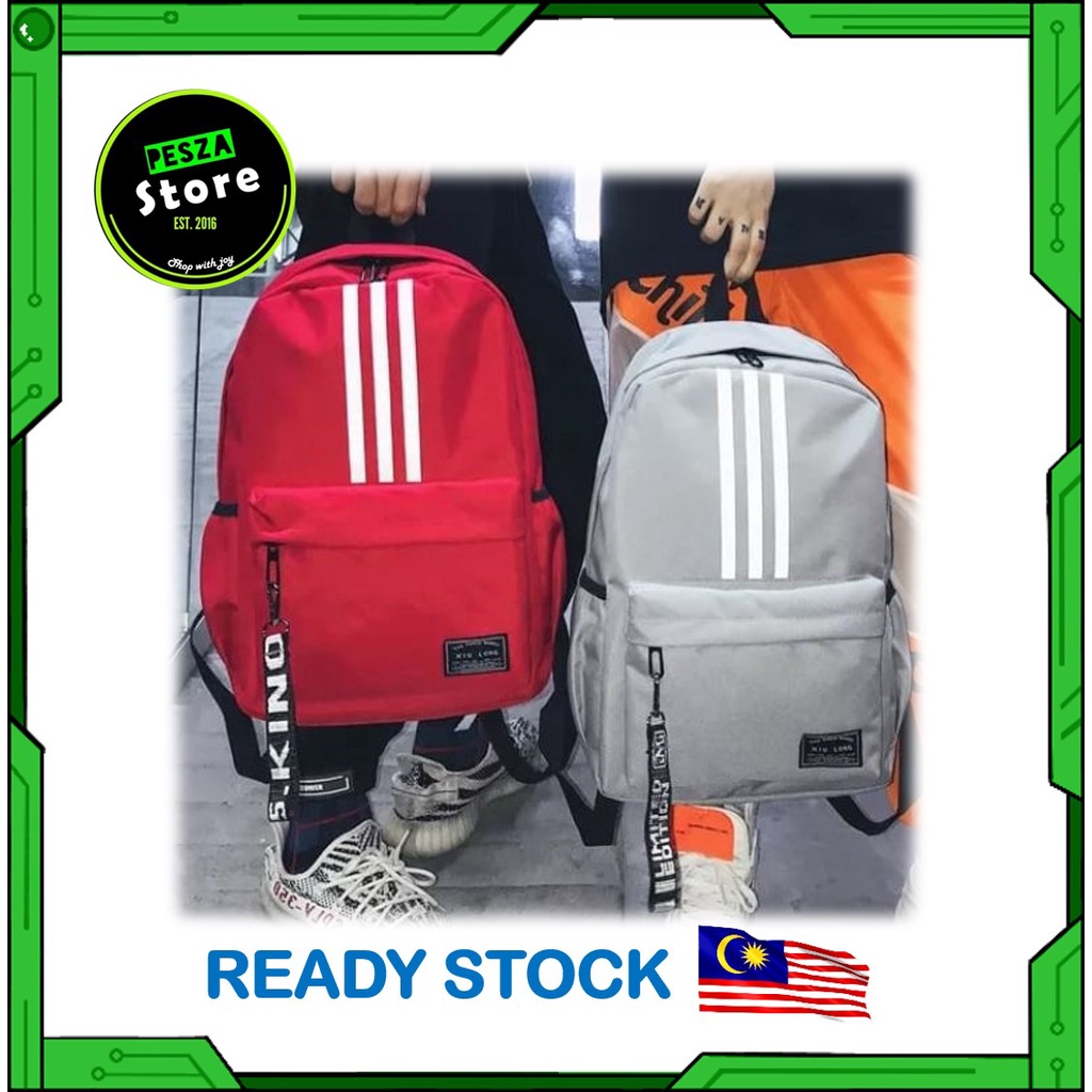 Sport Bag Men Women Beg Sukan Travel Beg Sekolah Budak School Bag