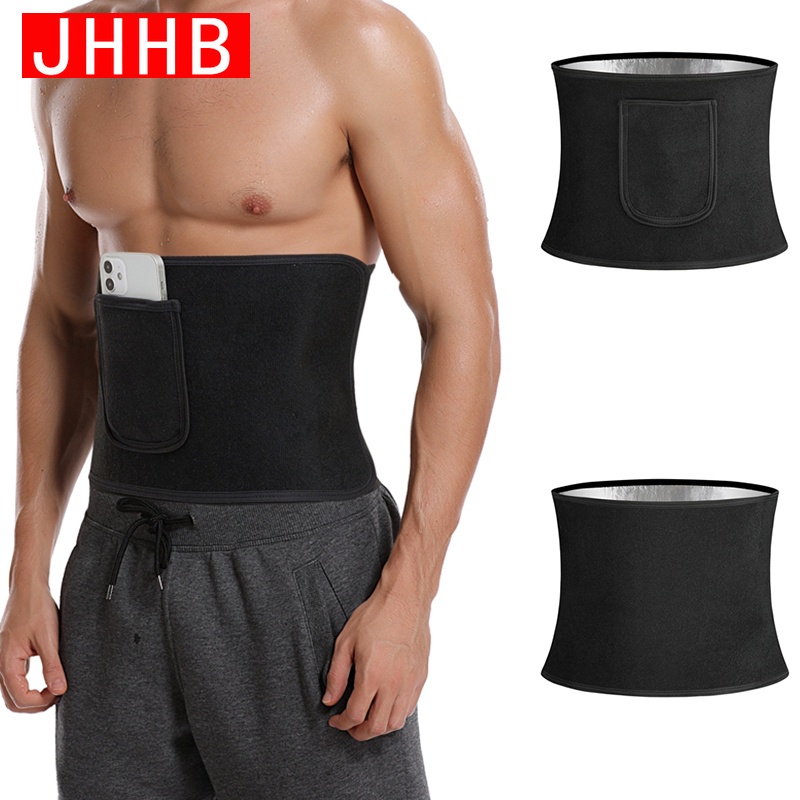 Waist Trainer Adjustable Wrap Sauna Sweat Belly Cinchers Belt Men