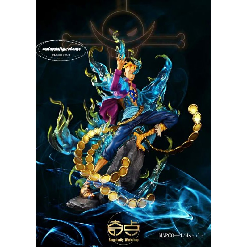 🔥PRE ORDER🔥ONE PIECE SW MARCO CUSTOM MADE GK RECAST RESIN FIGURE STATUE