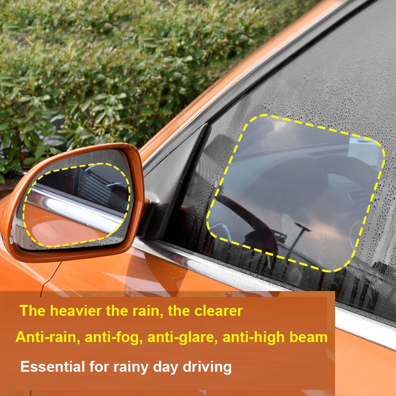 Car rearview mirror rain film side window antifog antiglare antihigh