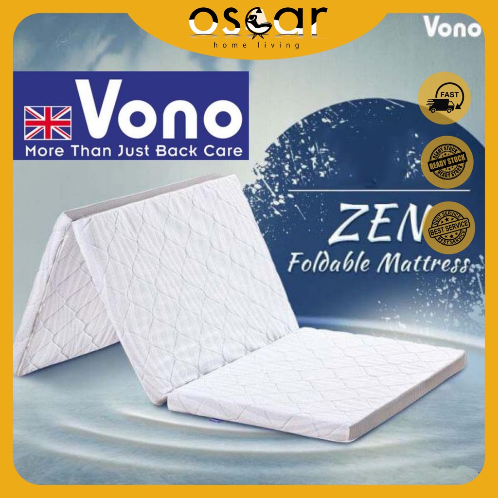 Vono Zen Single Foldable Mattress/Tilam Bujang/Premium Latex Feel, High