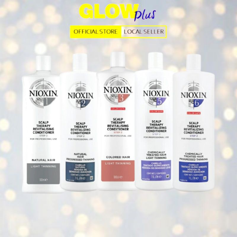 Nioxin Conditioner Nioxin System Step 1/2/3/5/6 Scalp Therapy