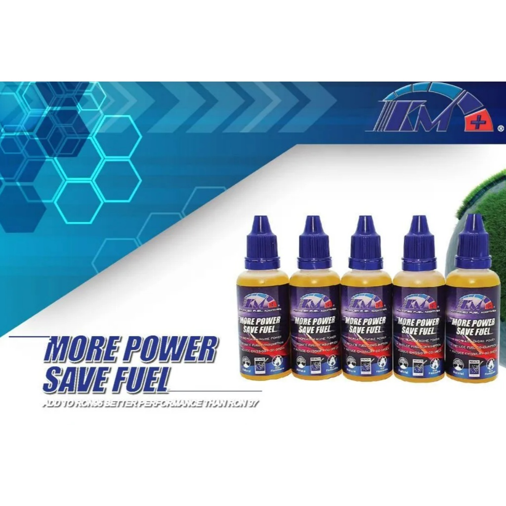 KM+ Advanced Nano Technology Additive(SAVE FUEL & ENGINE FLUSH & ENGINE