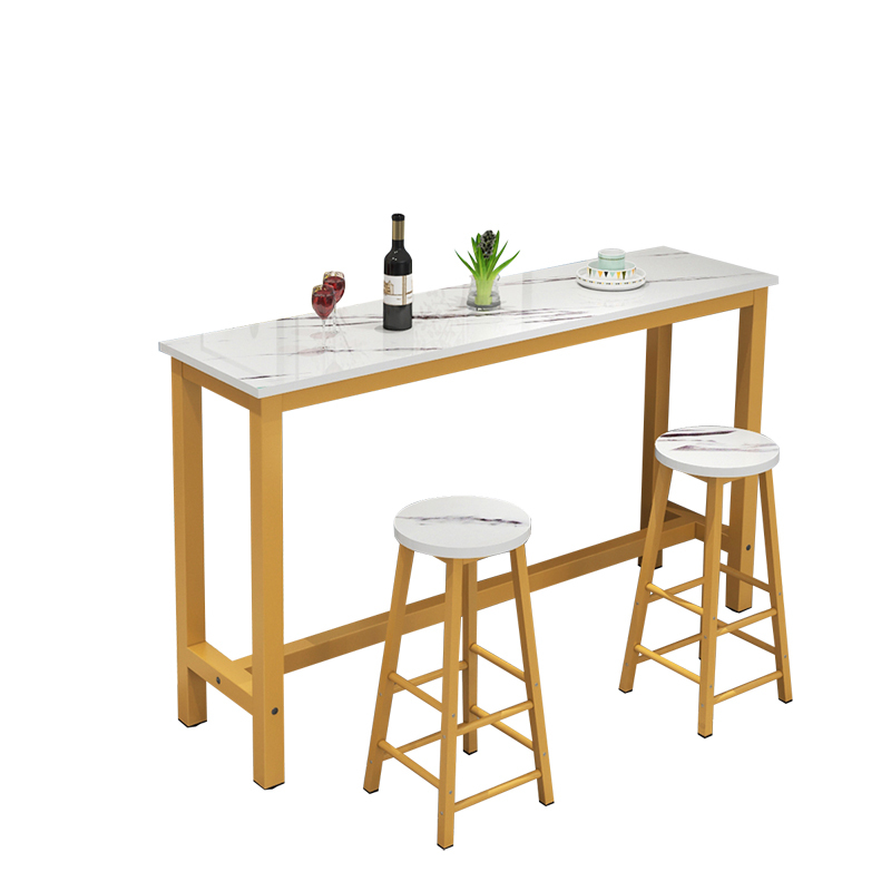 NEW Custom long tall bar tables dining tables tea shop slender strip of