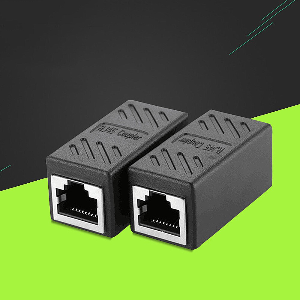 RJ45 CAT5 Coupler Network Cable Joiner LAN Straight Adapter