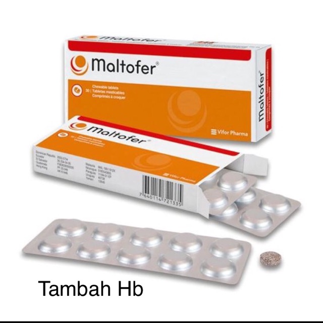 Maltofer chewable tablet 30’s ( exp3/2025) Shopee Malaysia