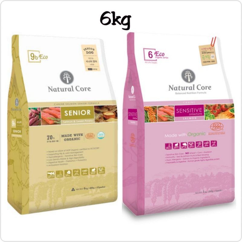 Natural Core Organic Dog Food 6kg Shopee Malaysia