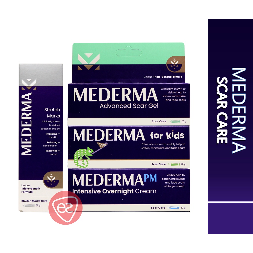 MEDERMA ADVANCED SCAR GEL 20G / MEDERMA FOR KIDS 20G / MEDERMA PM