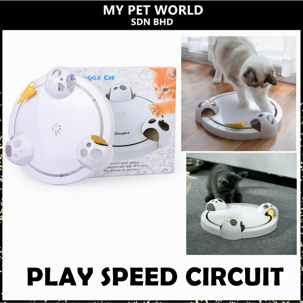 Pet World Cat Kitten Hidden Running Spinning Mouse Cat Toy / Play Speed