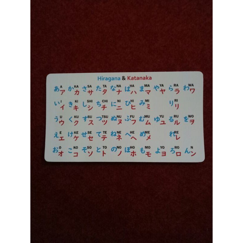 Bookshelf (Hiragana, Katakana, Dakuon, Handakuon & Youon) Shopee Malaysia