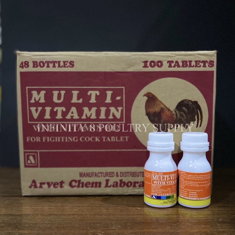 Arvet Multivitamins with Vitamins B12 48 bottles/box Shopee Malaysia