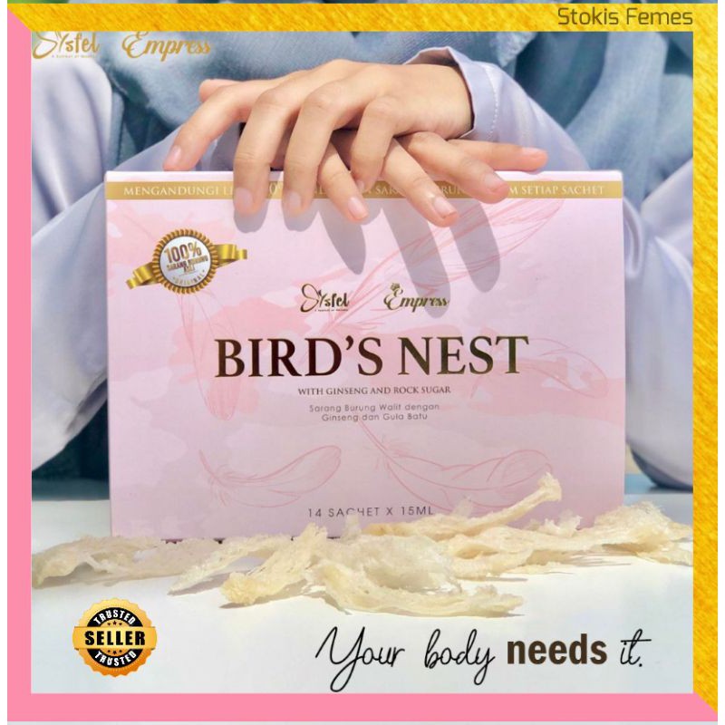 🎁 FREE GIFT 🎁💥 EMPRESS BIRD'S NEST BY SYSFEL ( Pati Sarang Burung Walit ) BIRD NEST💥 Shopee