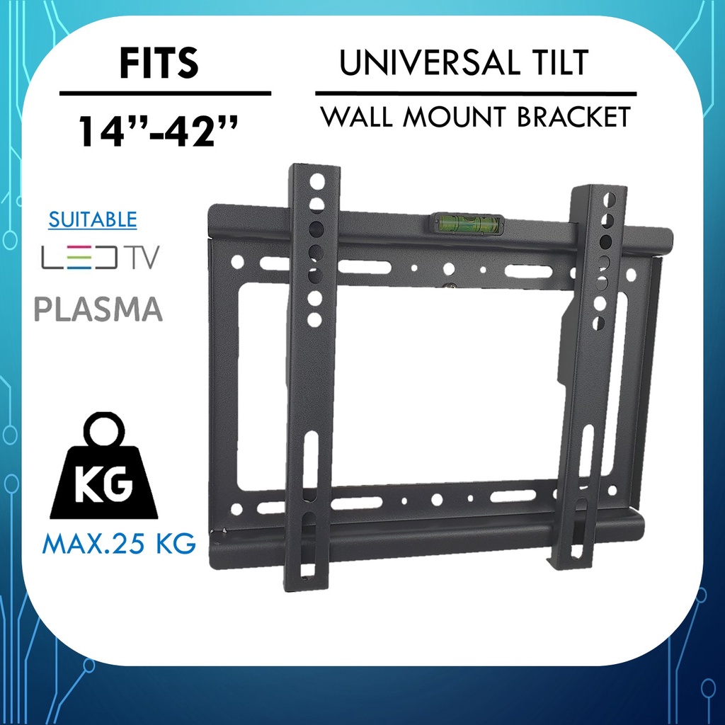 LED TV bracket Fixed TVs Wall Mount 14”42” Flat Panel LED LCD TV Wall Mount Bracket [S27