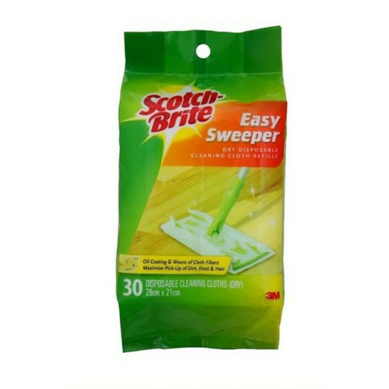 Scotch Brite Easy Sweeper Dry Cloth Refill (30 sheets) Shopee Malaysia