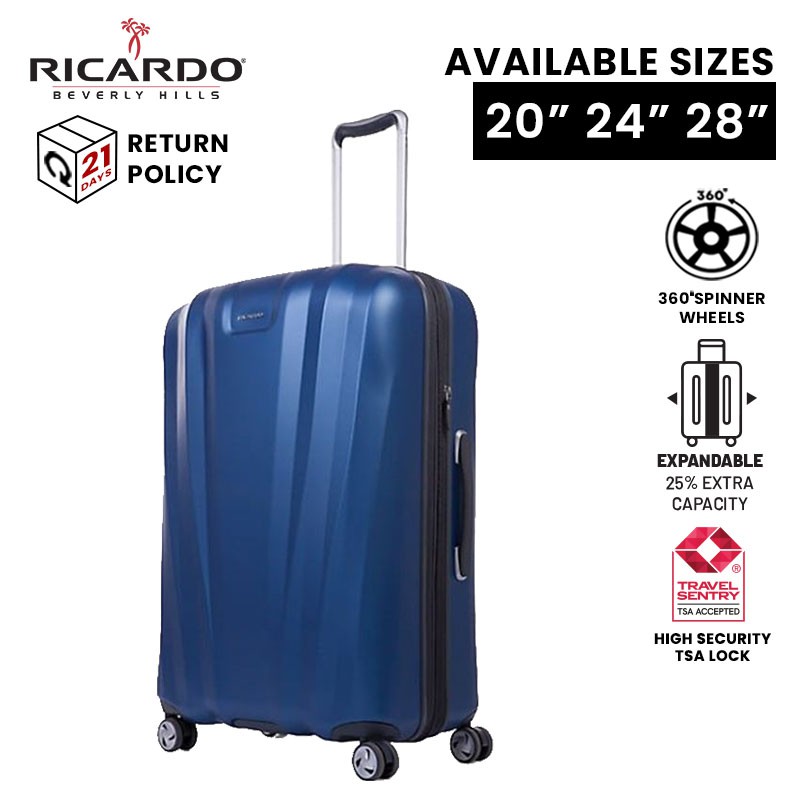Ricardo Beverly Hills Bayside Hard Case Luggage RCDBAY (24") Shopee