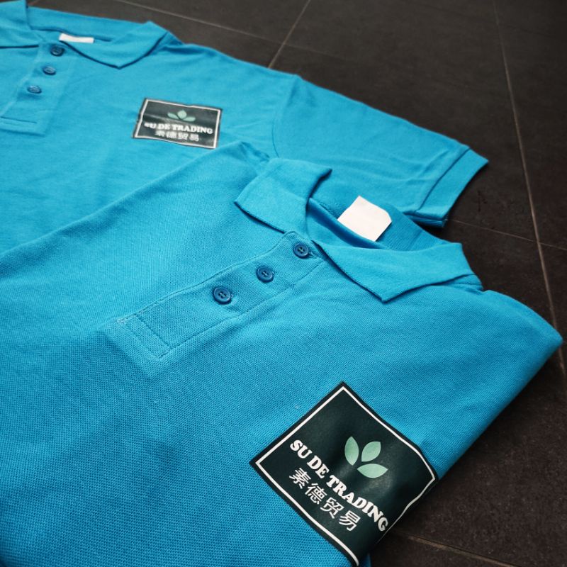 100 cotton polo t shirt printing(full color) Shopee Malaysia