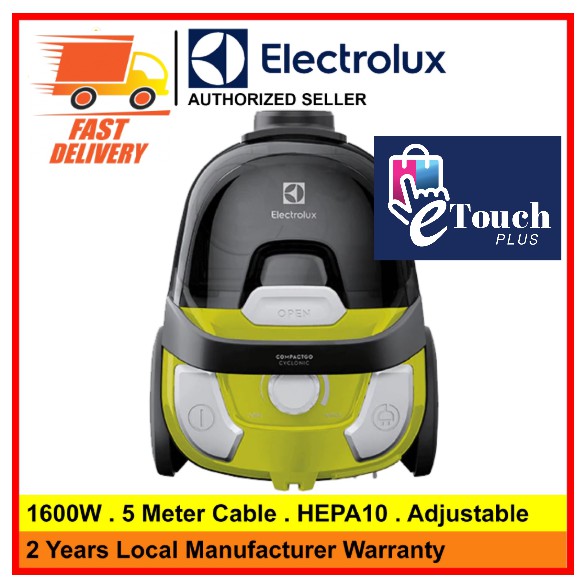 Electrolux Bagless Vacuum Cleaner Suction Power (320 W/1600 W) Z1231