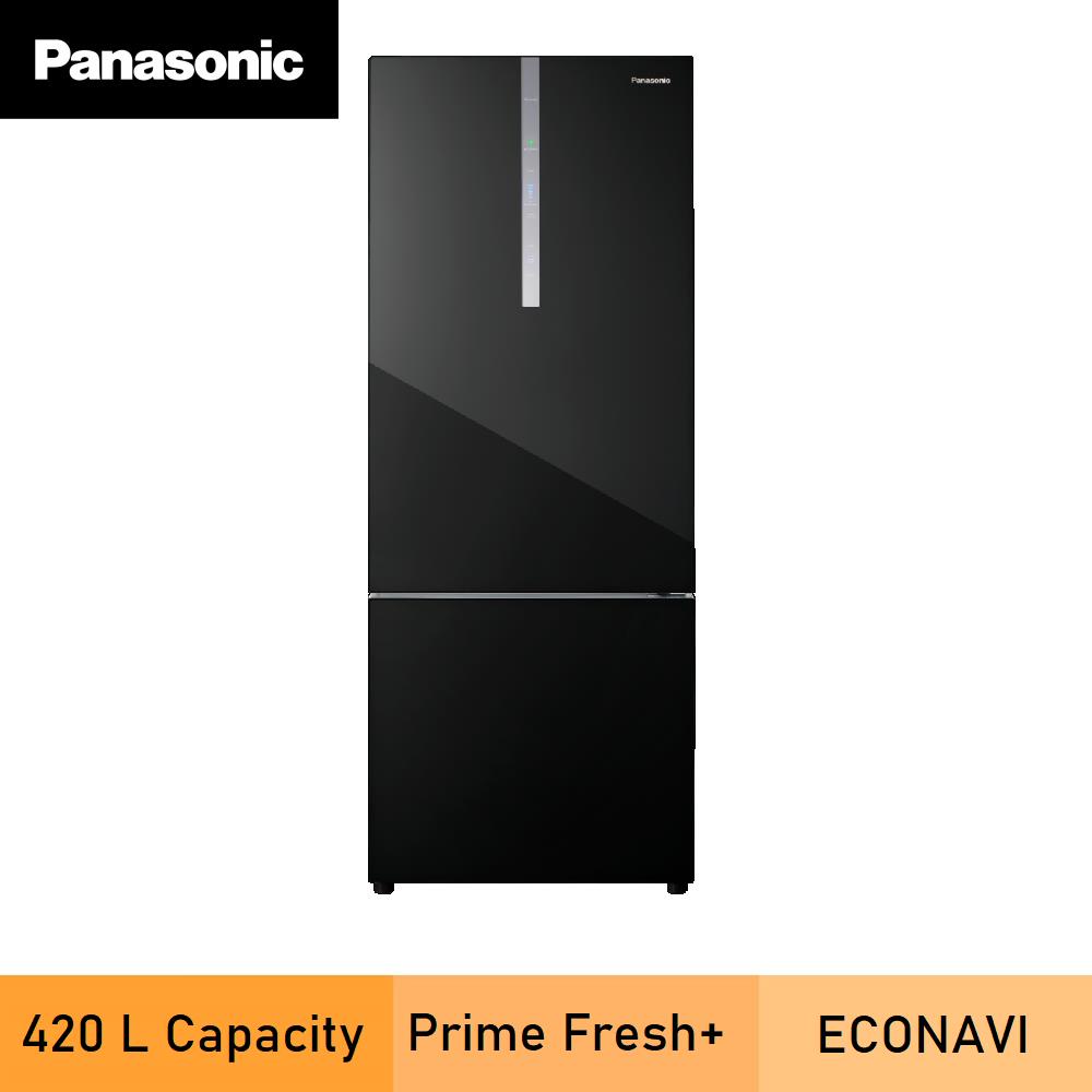 Panasonic 2Door Bottom Freezer Refrigerator Glass Door Series NR
