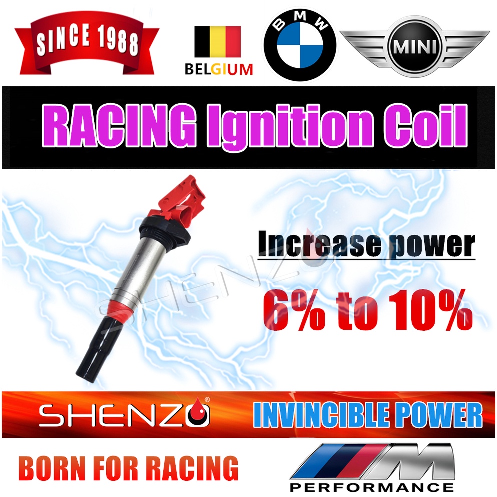BMW ignition coil MADE IN BELGIUM M Performance Racing F10 F30 F34 F36