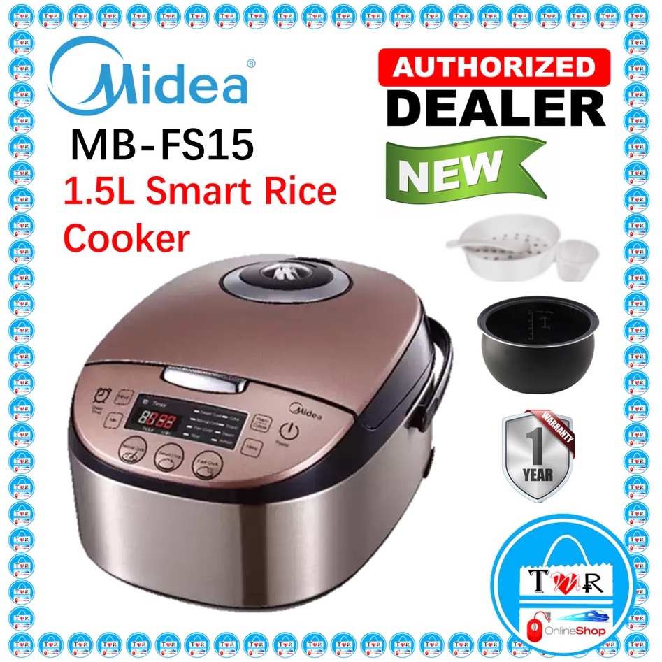 Midea Smart Rice Cooker MBFS15 (1.5L) Shopee Malaysia