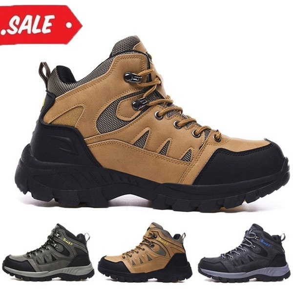 Men's Outdoor Hiking Boots Waterproof Hiking Shoes Trekking Boots Wear