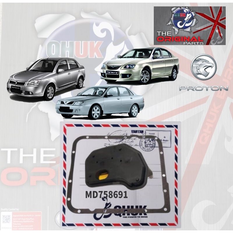 Proton Waja/ Saga BLM/ GEN2/ Persona QHUK Auto Filter Kit Set Shopee