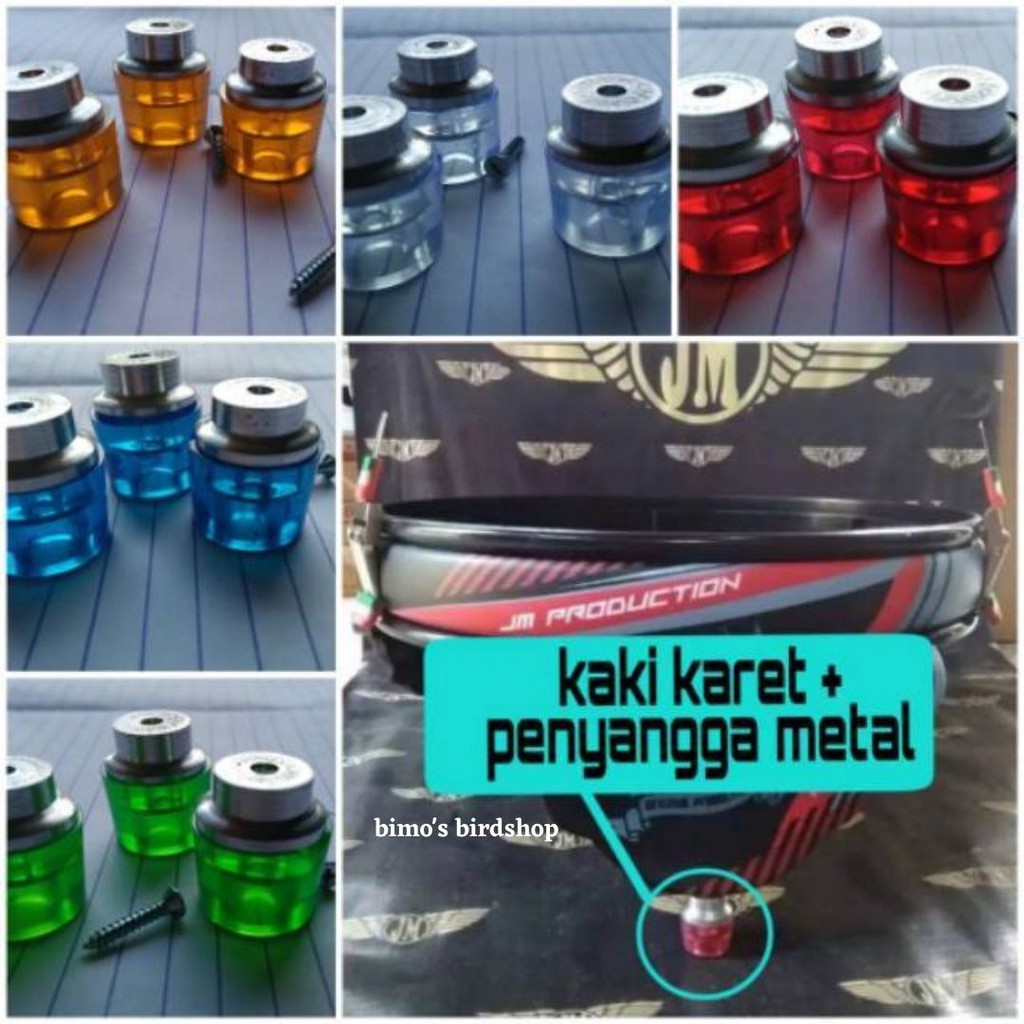 Bird Cage Rubber Feet PLUS METAL Iron Placemat (Hat+Rubber) Contents 3