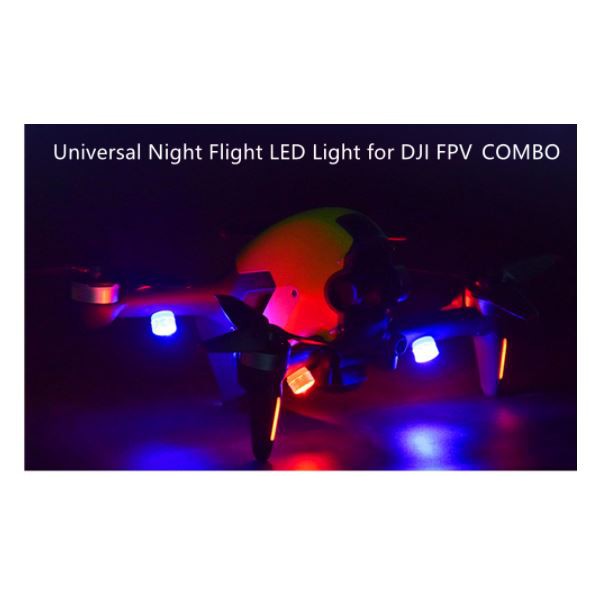 BRDRC Universal Drone Night Flight Light for DJI Mini 4 Pro/3/2/Mavic 3 & Other Drones Signal