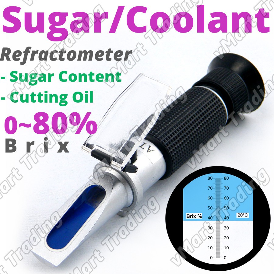 LB80T Sugar Density Coolant Cutting Oil Brix Refractometer with ATC