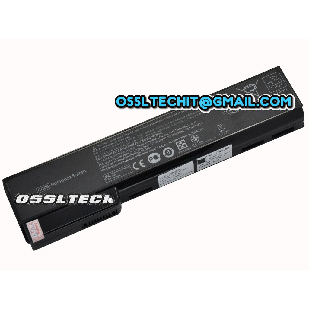 HP Elitebook 8460p 8470p Probook 6460b Laptop Battery Shopee Malaysia